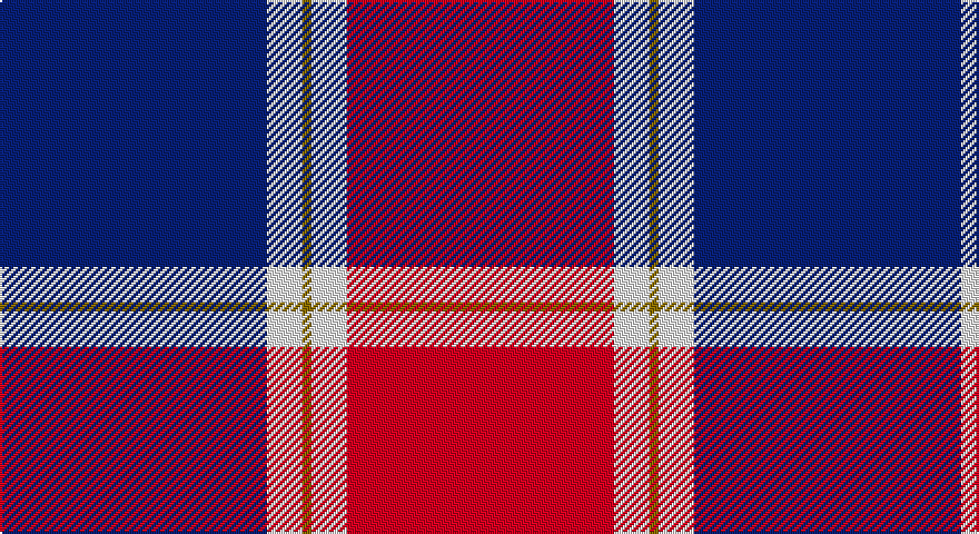 DB/120 W16 Y4 W16 R/120 tartan