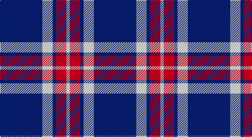 DB/74 W18 DB6 R18 W/6 tartan