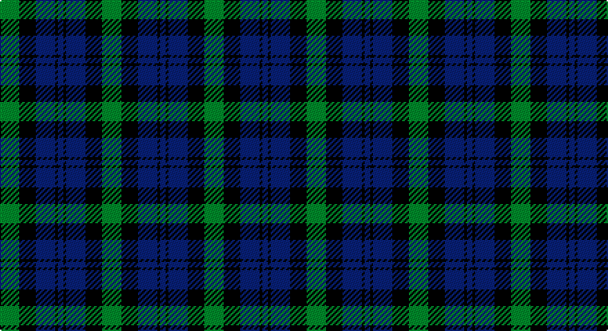 G/14 K12 DB14 K2 DB/4 tartan