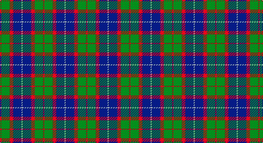 R/2 G14 R6 DB14 LB/2 tartan