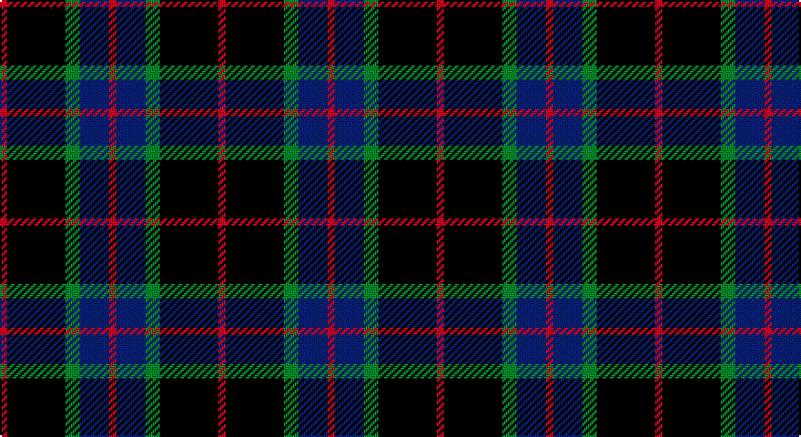 R/4 K32 G8 DB16 R/4 tartan