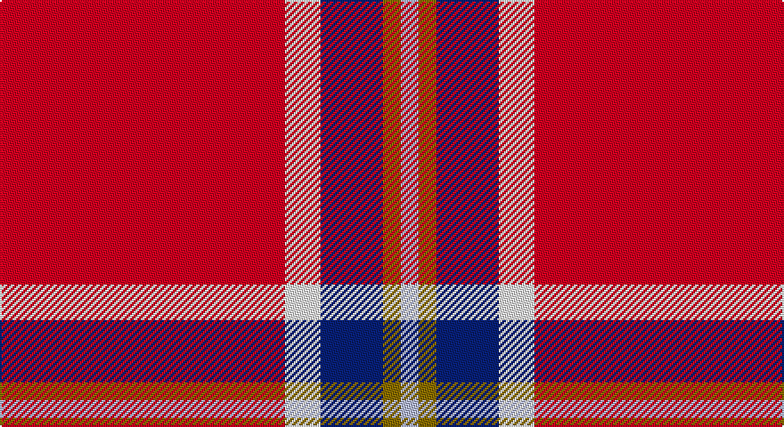 R/160 W20 DB35 Y10 LB/10 tartan