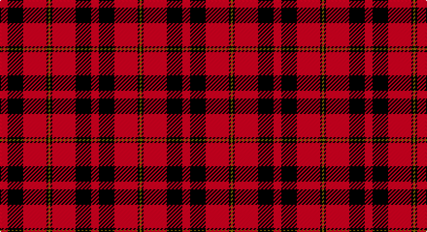 R/8 K16 R24 K2 Y/2 tartan