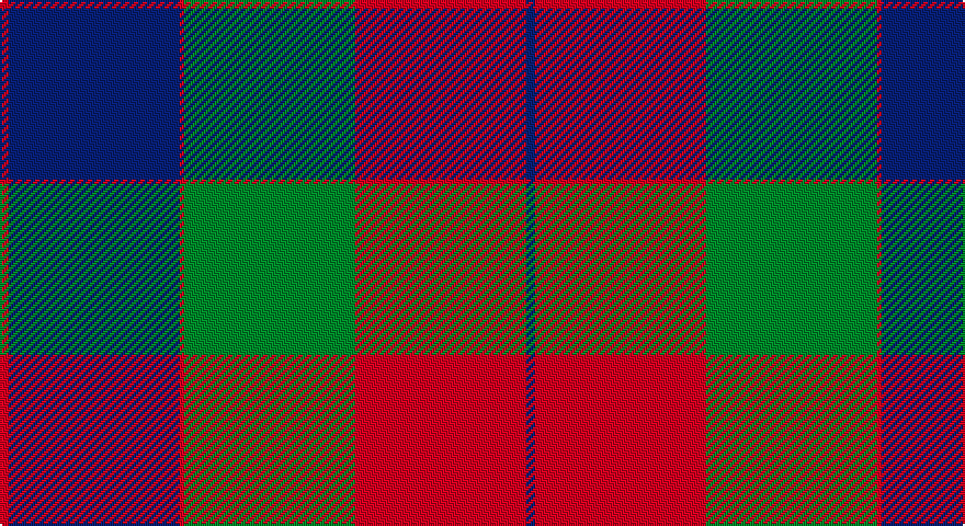 R/4 DB78 R2 G78 R78 DB/4 tartan