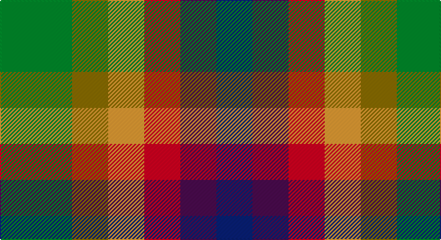 G/72 Y36 LO36 R36 DP36 DB/36 tartan