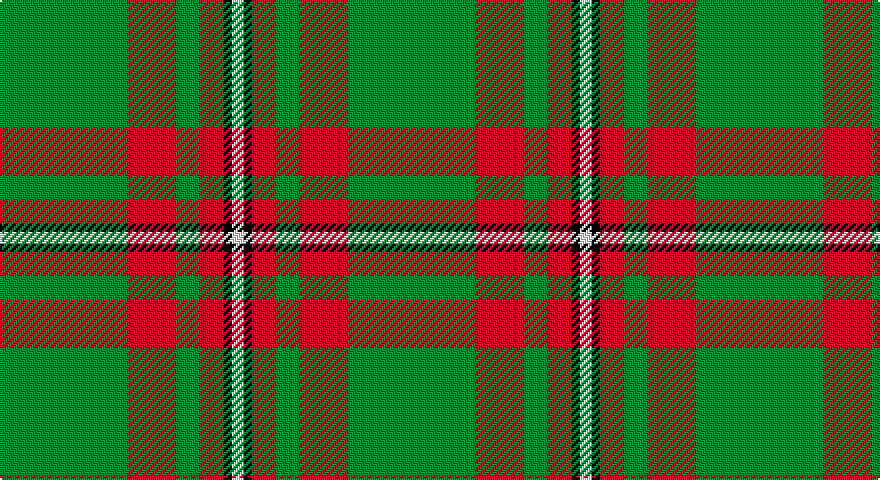 G/64 R24 G12 R12 K4 W/6 tartan
