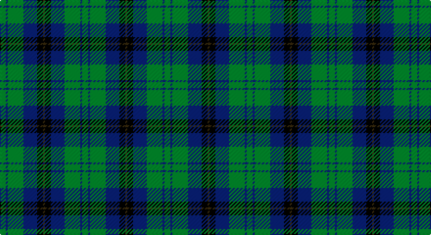 G/6 DB2 G16 DB14 K6 DY/2 tartan