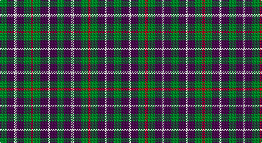 G/12 DP12 W4 DP12 G12 R/4 tartan