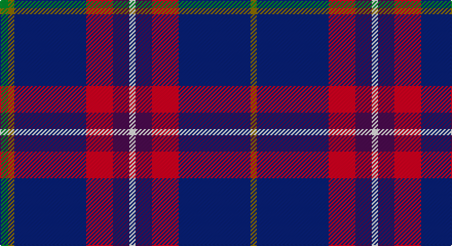 G/8 Y6 DB70 R26 DP16 W6 DP16 R26 DB70 Y/6 tartan