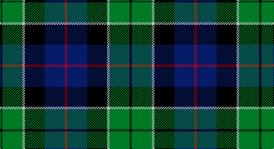 K/4 G32 W4 K32 DB32 R/4 tartan