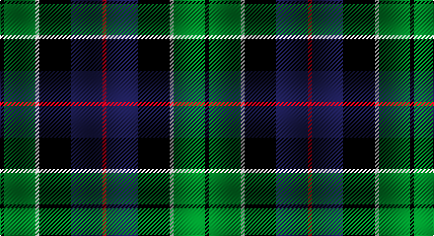 K/4 G32 W4 K32 DB32 R/4 tartan