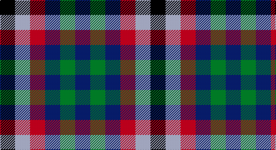 K/24 LB24 R24 DB24 G24 DB/24 tartan