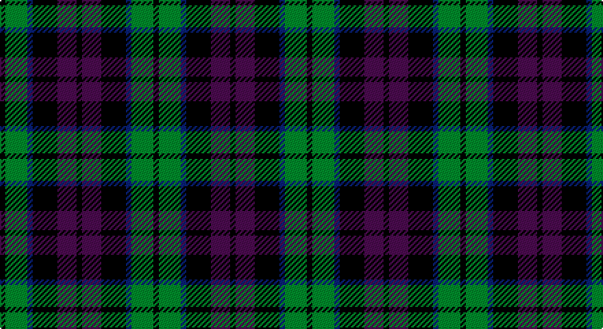 K/4 G16 DB4 K18 DP14 K/4 tartan