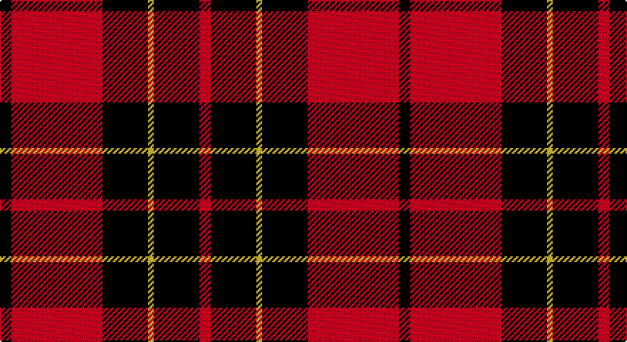 K/8 R64 K32 LY4 K32 R/8 tartan