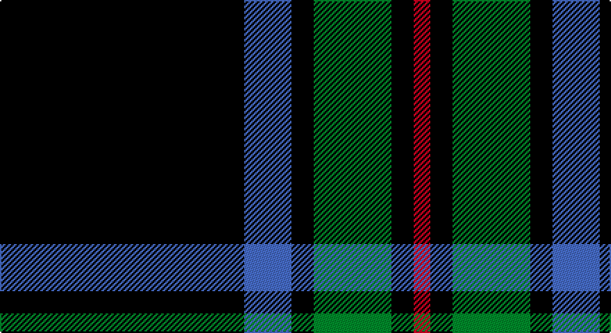 K/176 B34 K16 G56 K16 R/12 tartan
