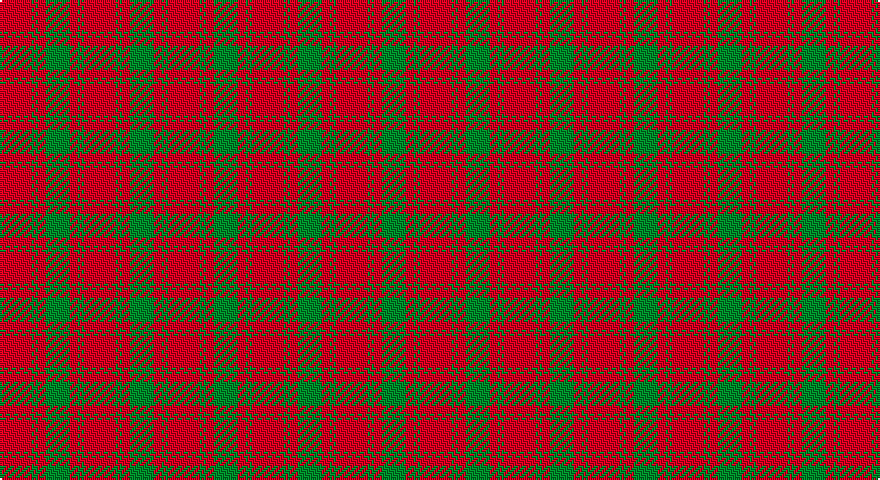 R/16 G1 R1 G1 R4 G/12 tartan