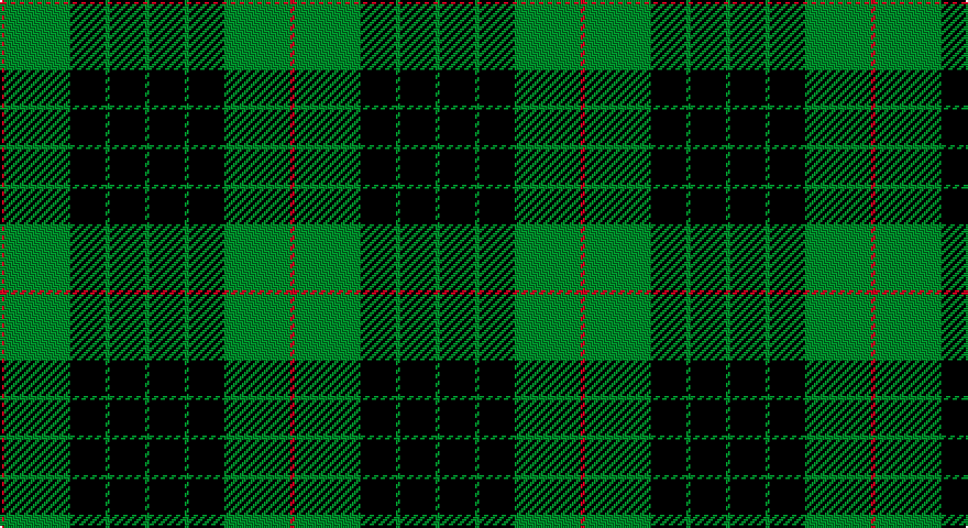 R/2 G30 K16 G2 K16 G/2 tartan