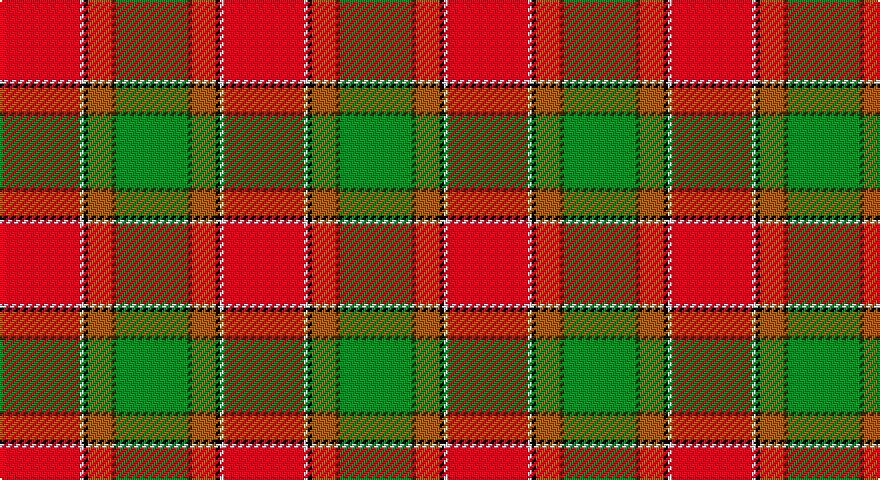 R/40 W2 K2 O12 DY2 G/36 tartan