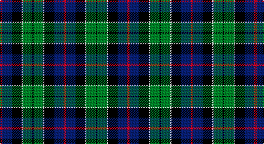 R/4 DB16 K16 W2 G16 K/2 tartan