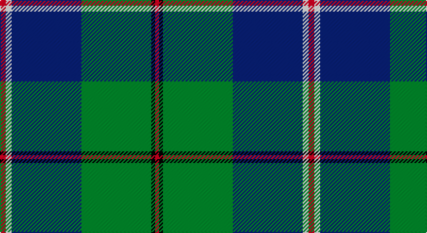 R/6 W6 DB72 G72 K4 R/4 tartan