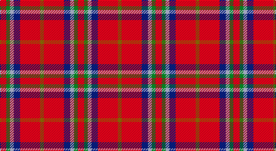R/10 G6 LB6 DB10 R32 Y/6 tartan