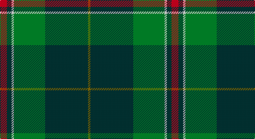 R/12 DT8 W4 G54 DT74 Y/4 tartan