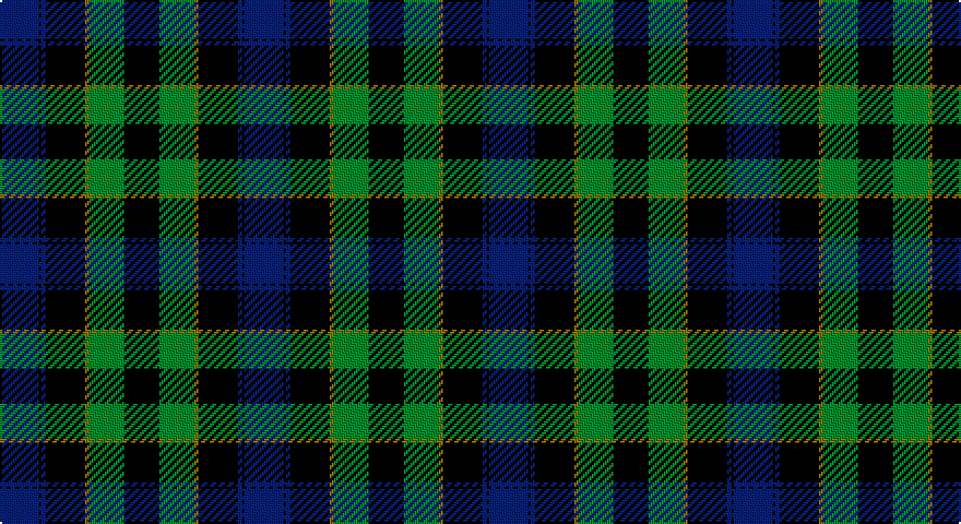 DB/18 K1 DB2 K18 Y2 G16 K/16 tartan