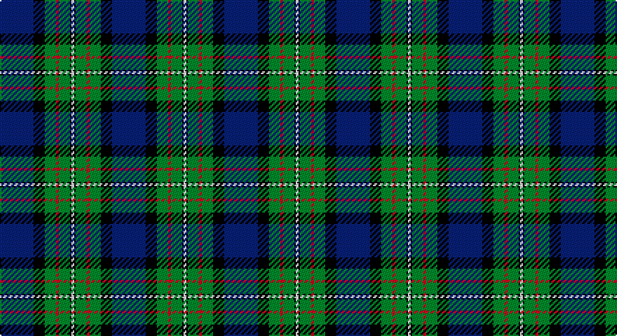 DB/24 K8 G8 R2 G8 K1 W/2 tartan