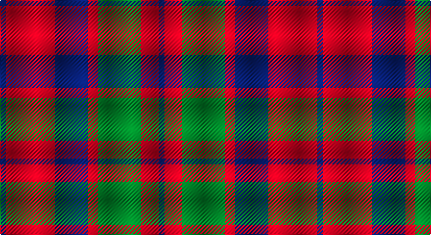 DB/6 R50 DB34 R10 G44 R18 DB/6 tartan