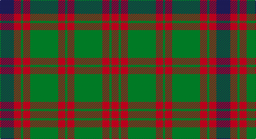 DB/24 R12 G4 R12 G48 R12 G4 R12 G48 R12 G4 R/12 tartan