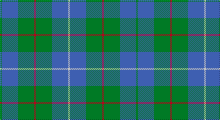 G/4 B32 G32 R4 G32 B32 W/4 tartan
