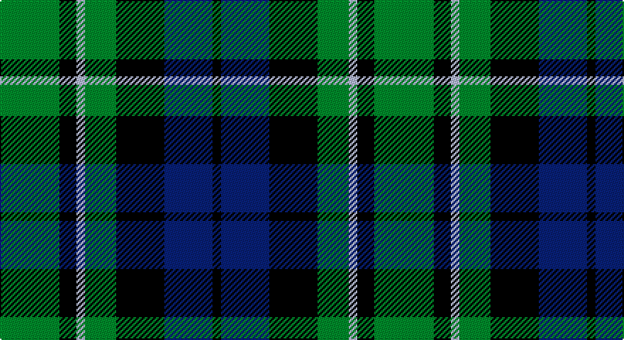 G/42 K12 LB6 G22 K34 DB34 K/6 tartan