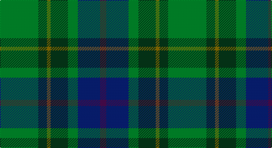 G/62 DG14 Y6 DG28 G16 DB36 DP/10 tartan