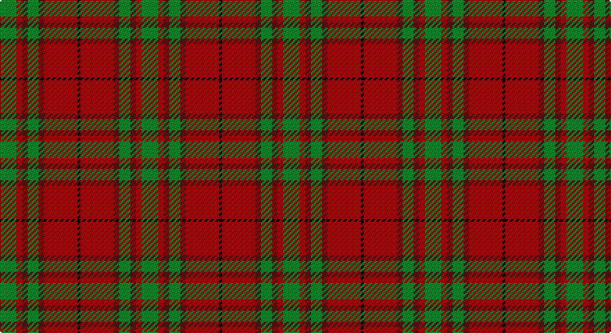 G/12 R4 DR4 G8 DR4 R24 K/2 tartan