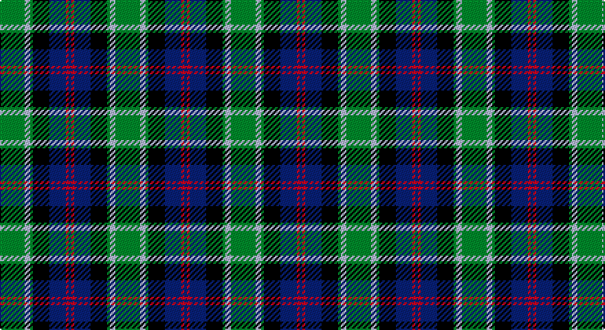 G/18 LB4 G2 K12 DB12 R2 DB/2 tartan