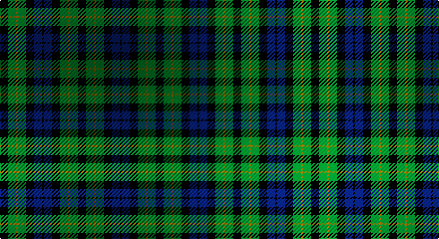 K/8 G8 Y2 G8 K8 DB8 K/2 tartan