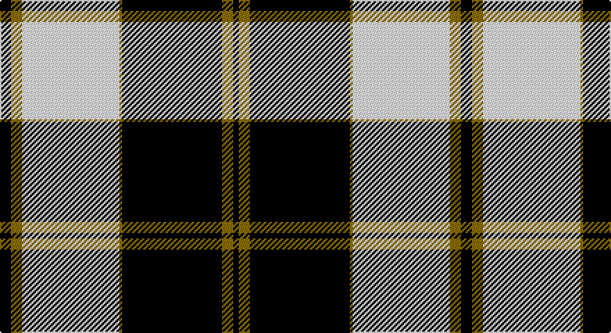 K/8 Y8 W70 Y2 K72 Y8 K/4 tartan