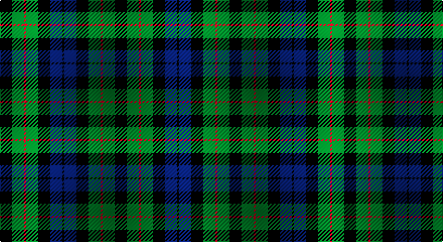 K/12 G12 R2 G12 K12 DB12 K/2 tartan