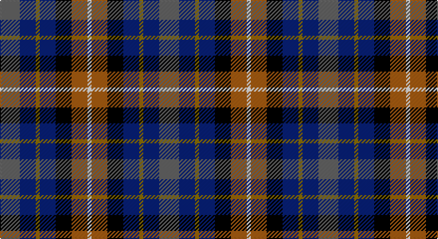 N/20 DB16 Y4 DB16 K16 O16 W/4 tartan