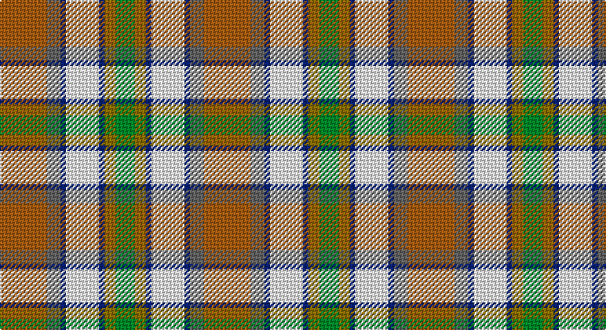 O/34 N10 DB4 W24 DB4 Y8 G/14 tartan