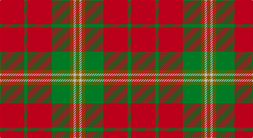 R/42 G6 R42 G32 Y6 W4 Y/6 tartan