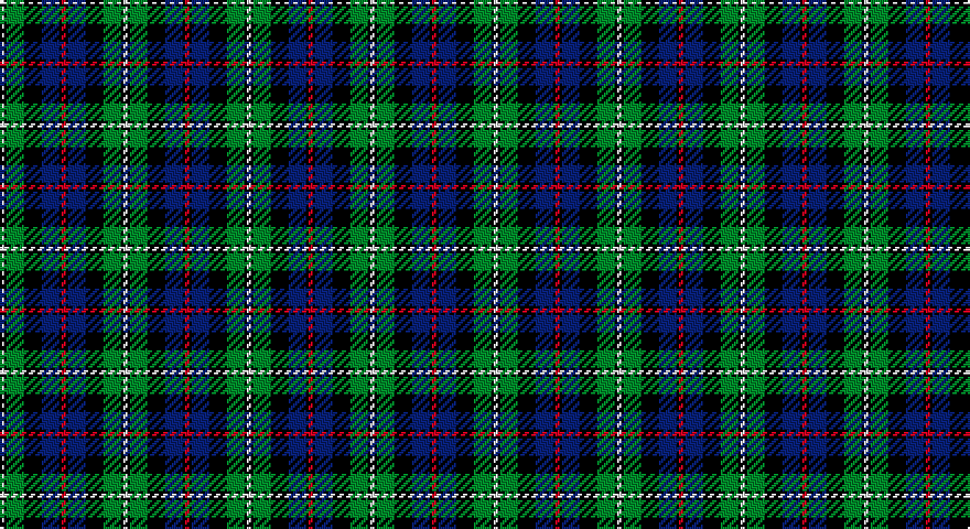 W/2 K1 G8 K8 DB8 K1 R/2 tartan