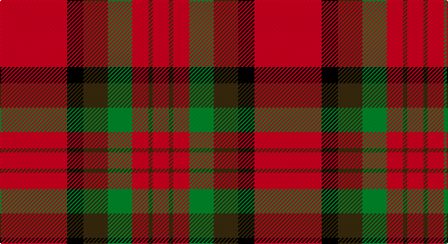 R/66 K16 DY24 G24 R16 DY4 R/16 tartan