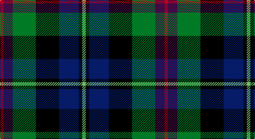 R/6 DP16 G40 K40 DB34 K6 LG/6 tartan