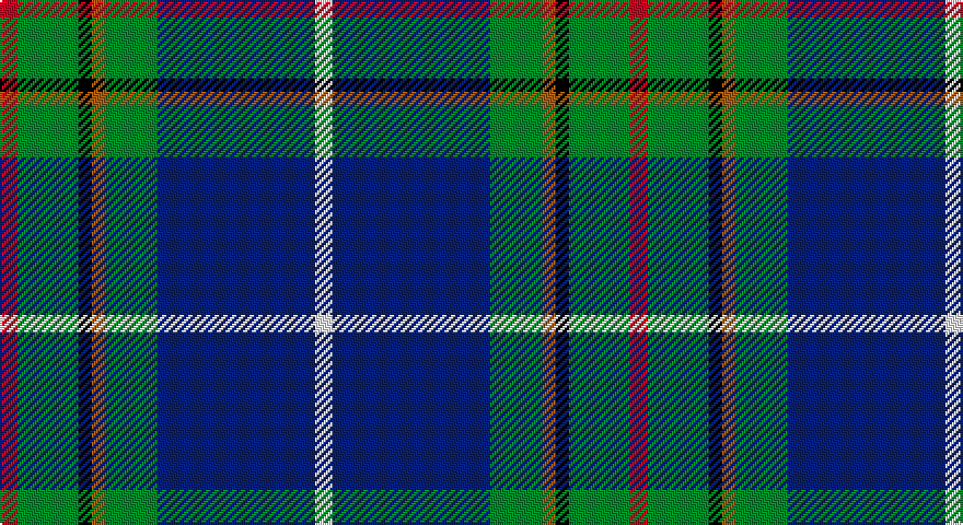 R/8 G28 K6 O6 G24 DB72 W/8 tartan