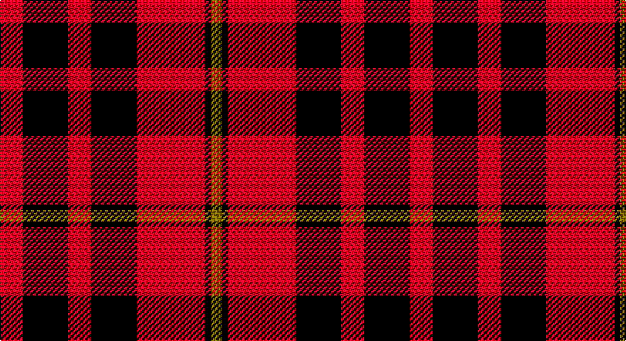 R/16 K32 R16 K32 R48 K4 Y/8 tartan