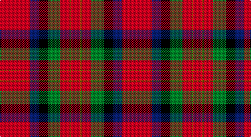 R/52 DB16 K16 G22 R16 Y3 R/16 tartan