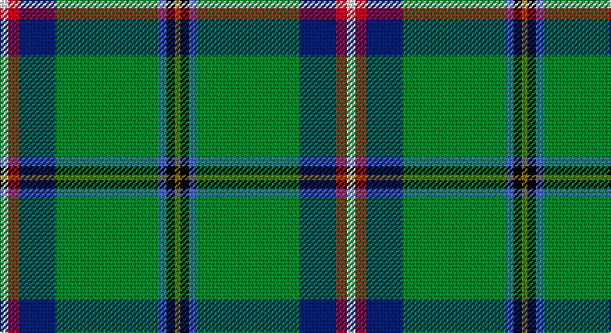 W/6 R8 DB26 G74 B6 K6 Y/4 tartan