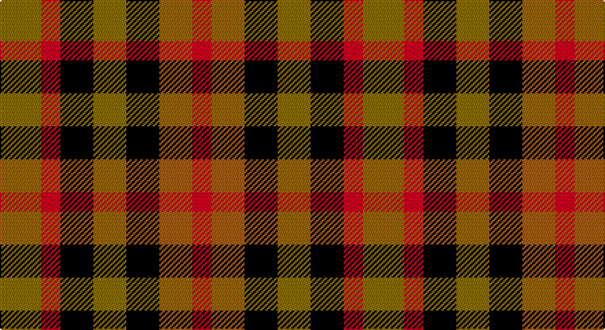 Y/30 R14 K24 Y24 K24 O24 R/14 tartan