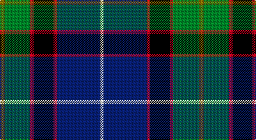 Y/8 G44 R6 K34 R6 DB74 W/6 tartan